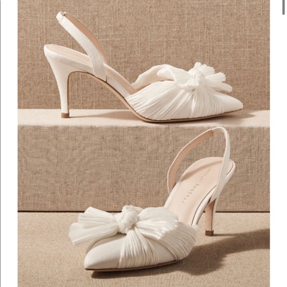 Loeffler Randall Sylvana Heels - white heels - Picture 1 of 11